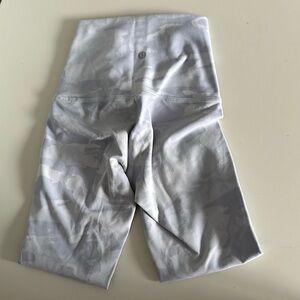 lululemon wunder under leggings size 2 white camo